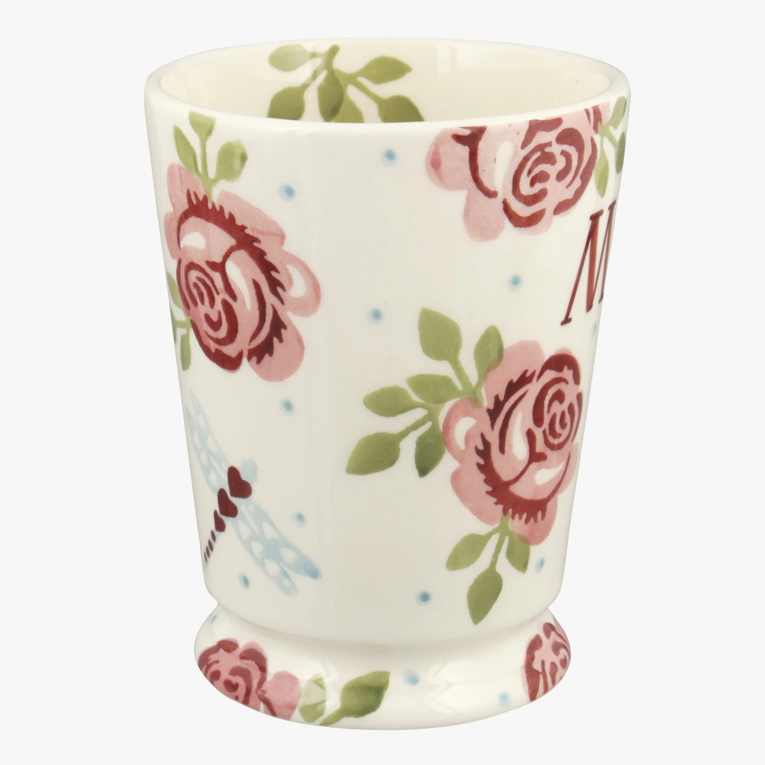 Personalised Pink Roses Cocoa Mug - Image 4