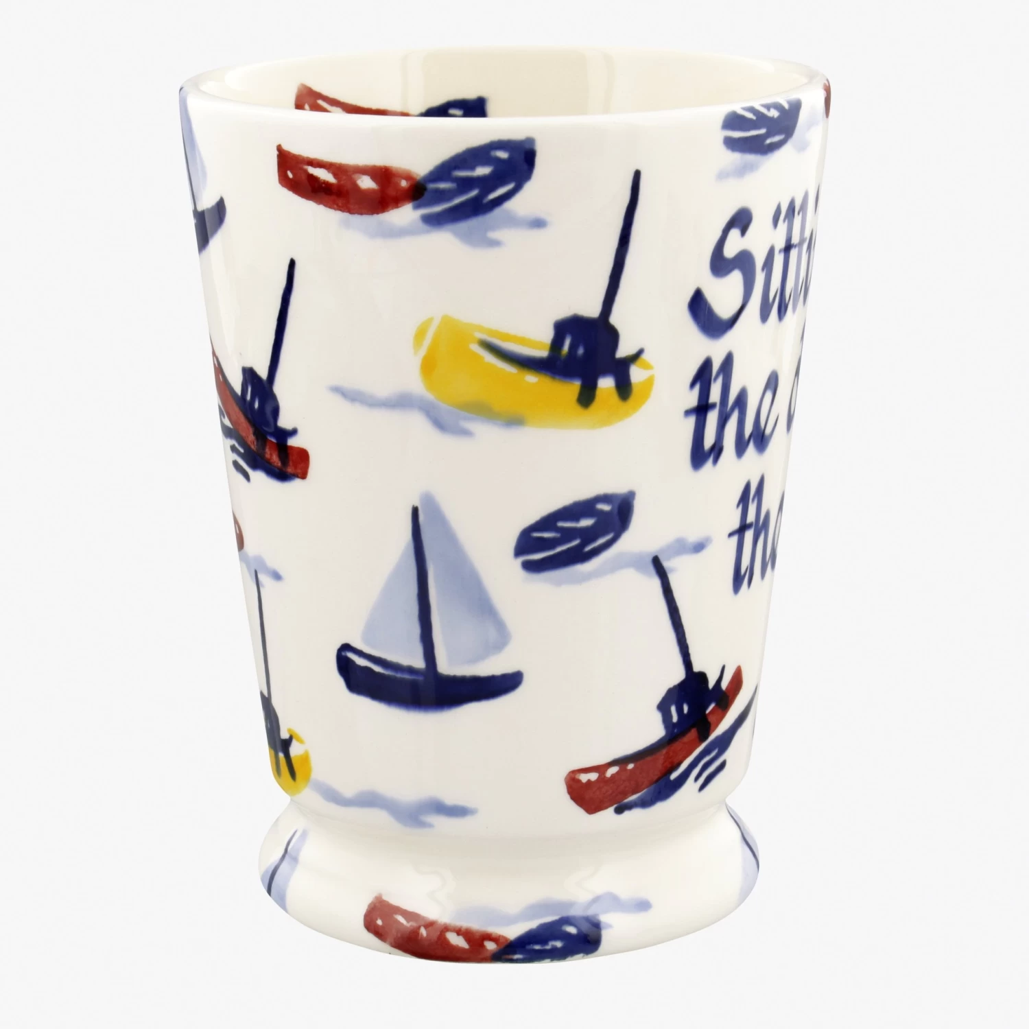 Personalised Scattered Boats Cocoa Mug - Image 4