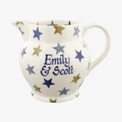 Personalised Stormy Stars 3 Pint Jug
