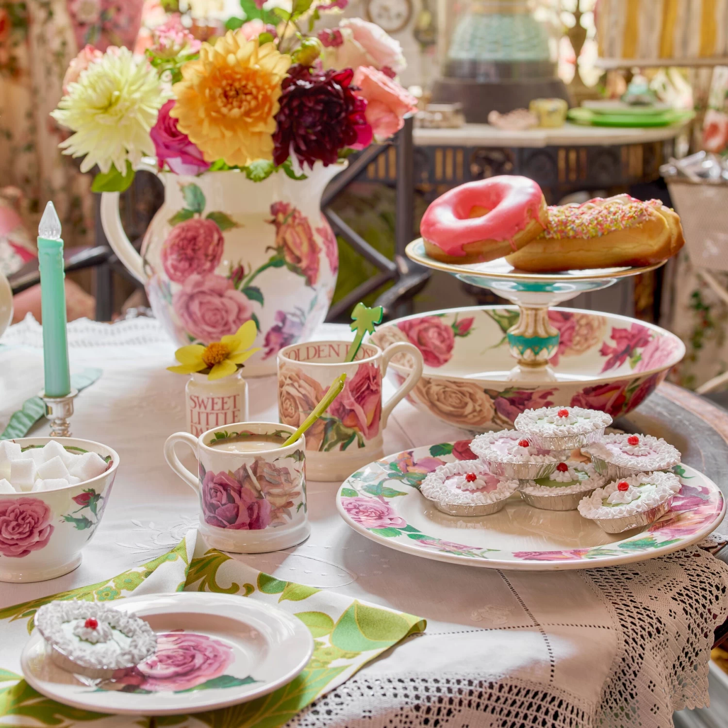 Roses 10 1/2 Inch Plate - Image 3