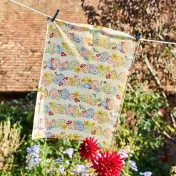 Easter Egg Hunt Tea Towel