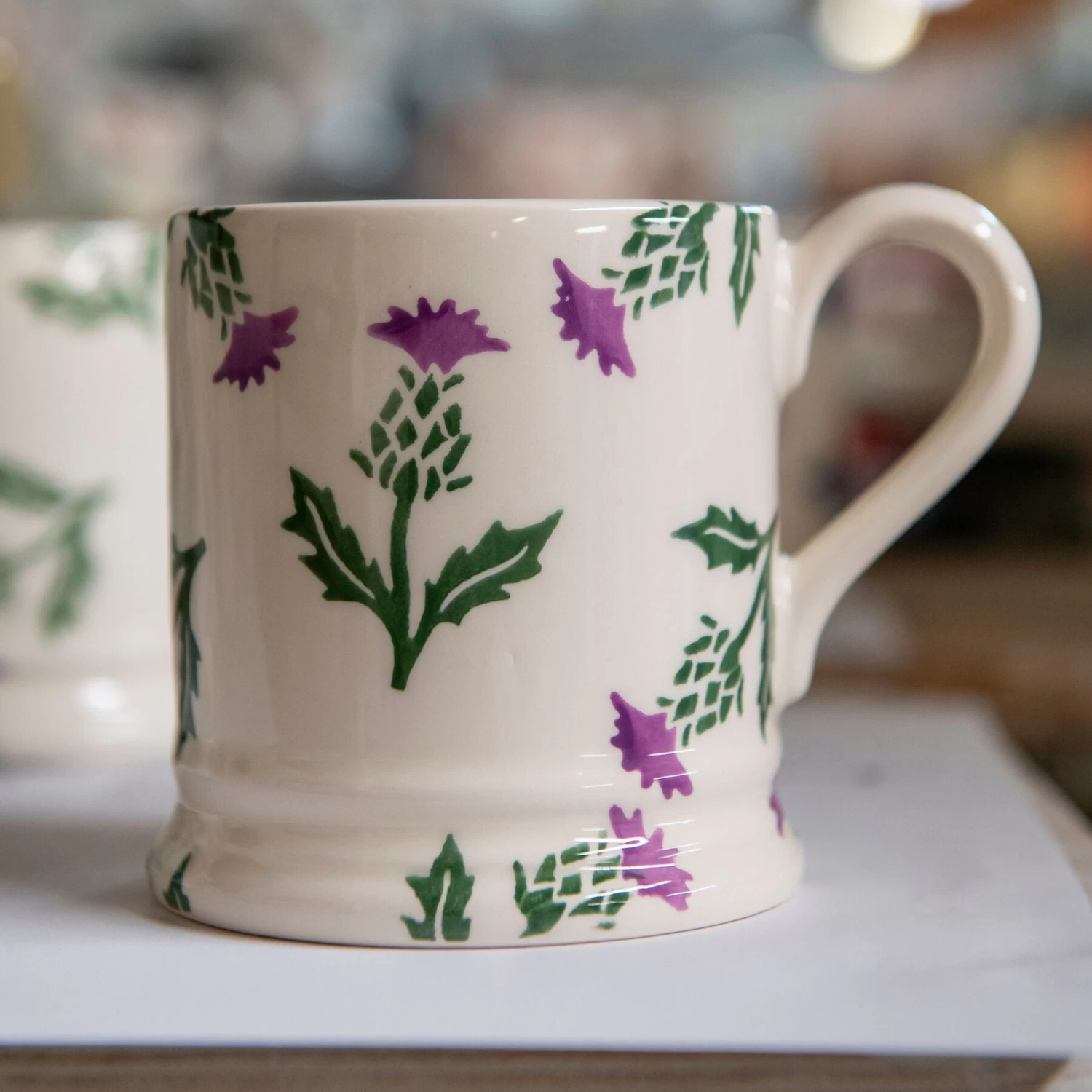 Personalised Thistle 1/2 Pint Mug - Image 2