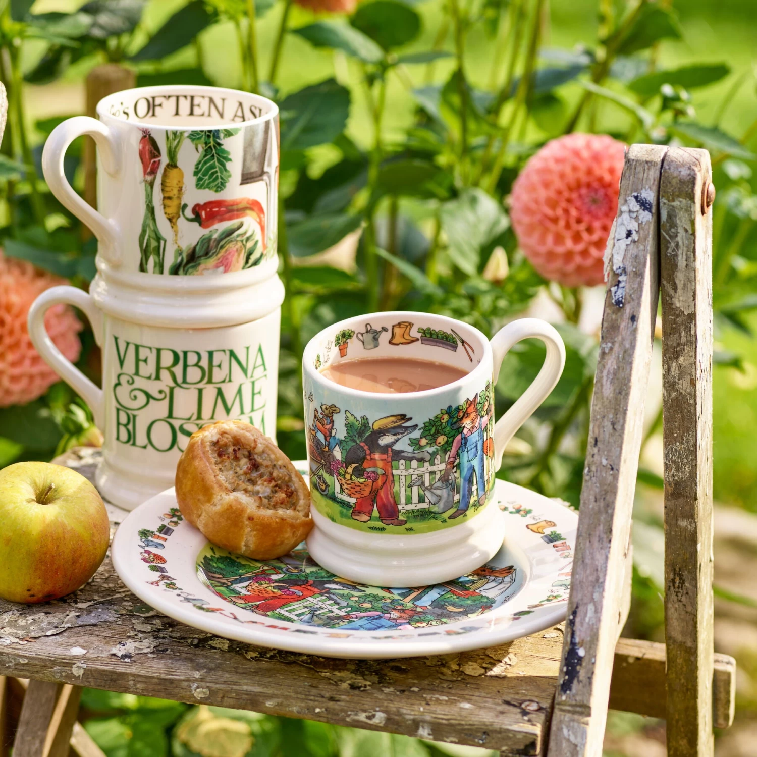 Green Toast No Caffeine 1/2 Pint Mug - Image 6