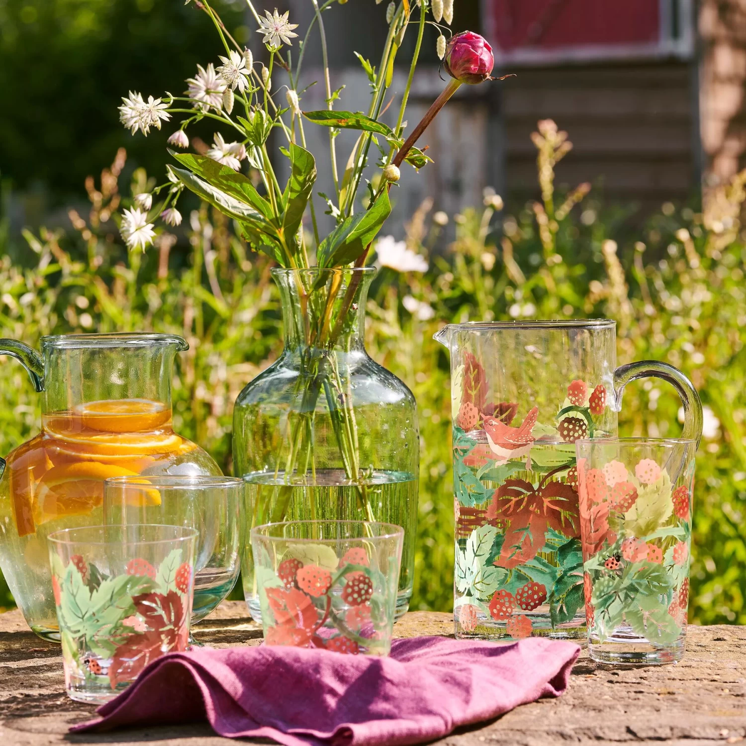 Bramble Glass Jug - Image 3