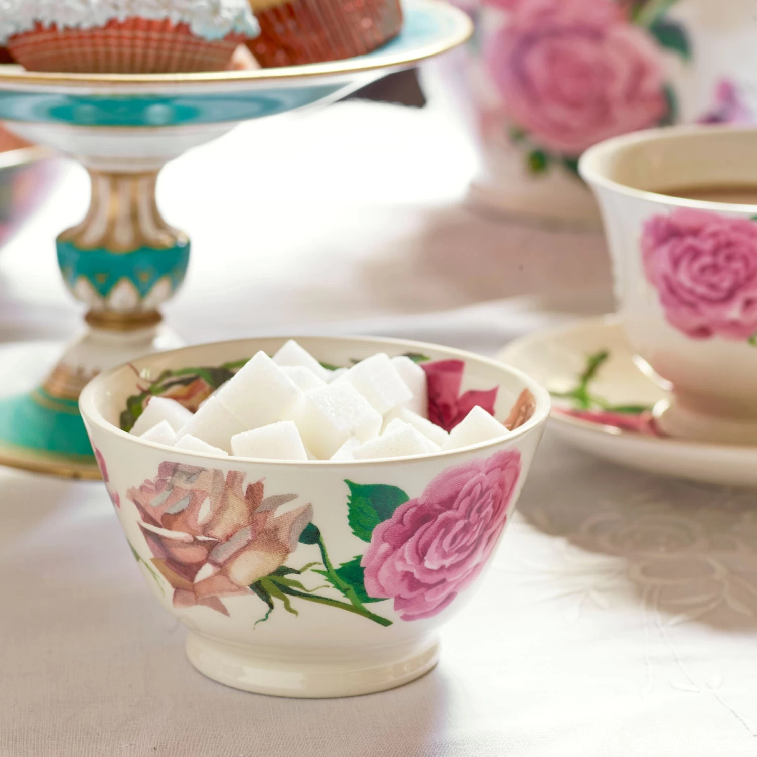 Roses Small Old Bowl - Image 2