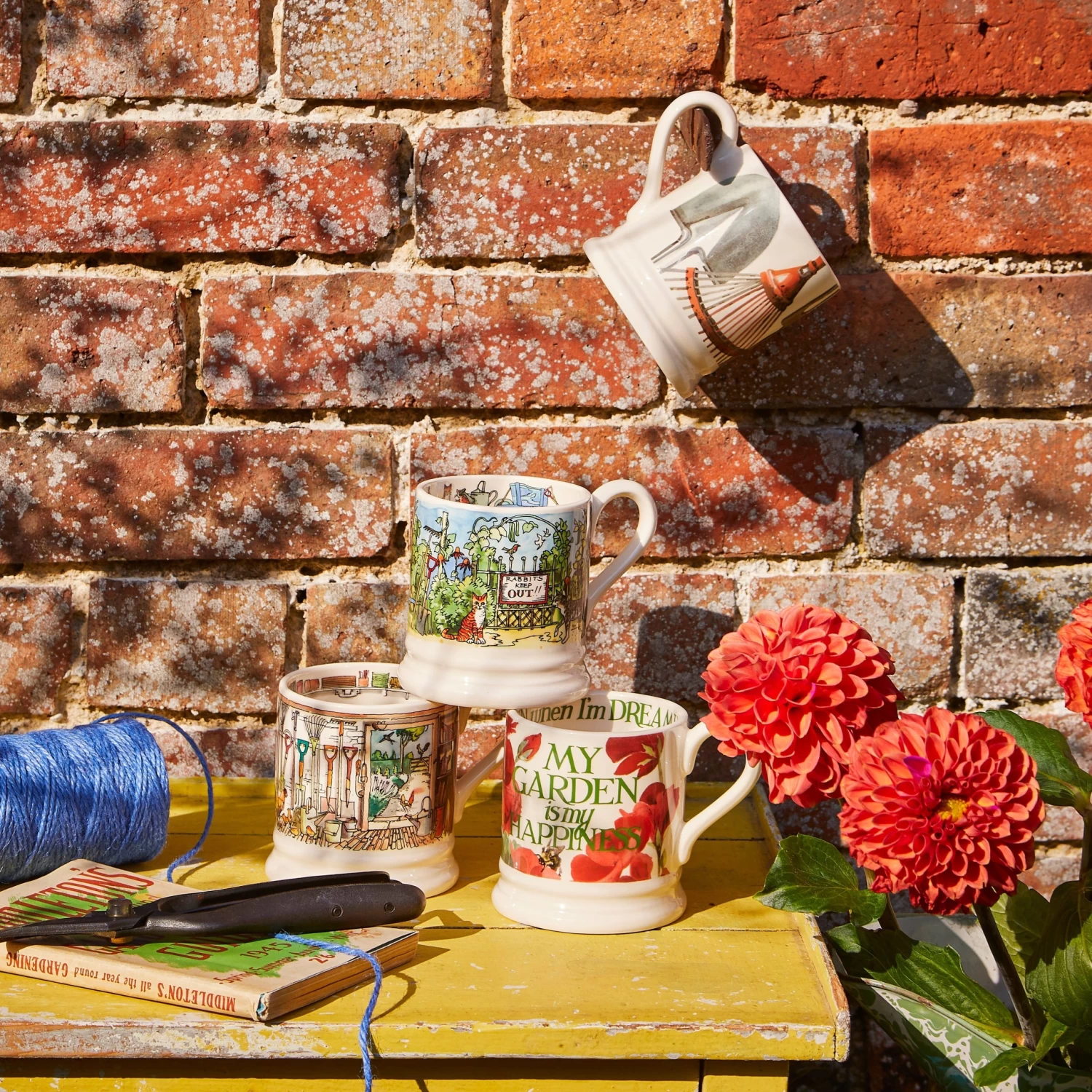 My Garden Is My Happiness 1/2 Pint Mug - Image 4