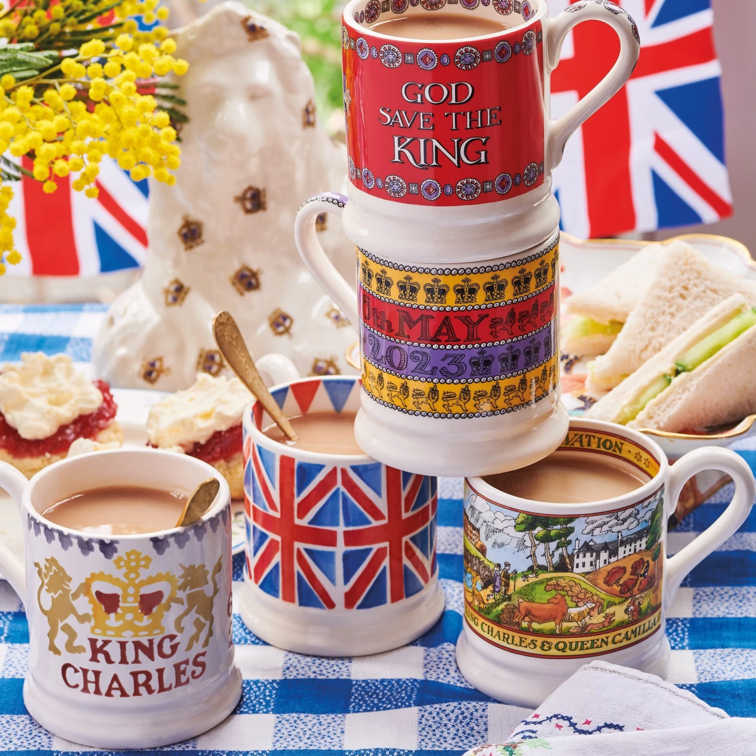 God Save The King 1/2 Pint Mug - Image 4