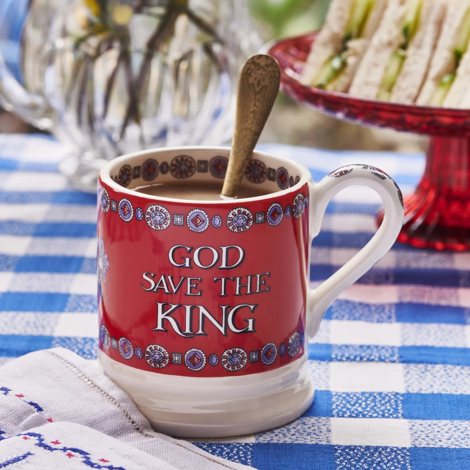 God Save The King 1/2 Pint Mug - Image 2